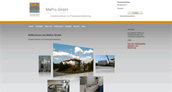 Desktop Screenshot of mapro.de